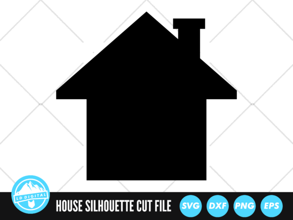Download House Silhouette SVG | House Outline SVG - Premium Resources
