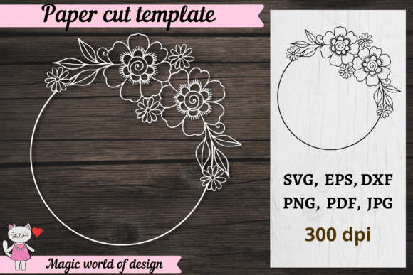 Download Floral Frame Svg Cricut SVG Cut File - Premium Resources